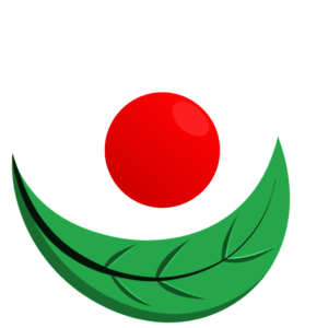 Logo von Marie-Gabriele Massa: Clownsnase mit Blatt – Naturcoaching, Kräuterwanderung, Stimmarbeit und Clownerie in Merzig, Saarland